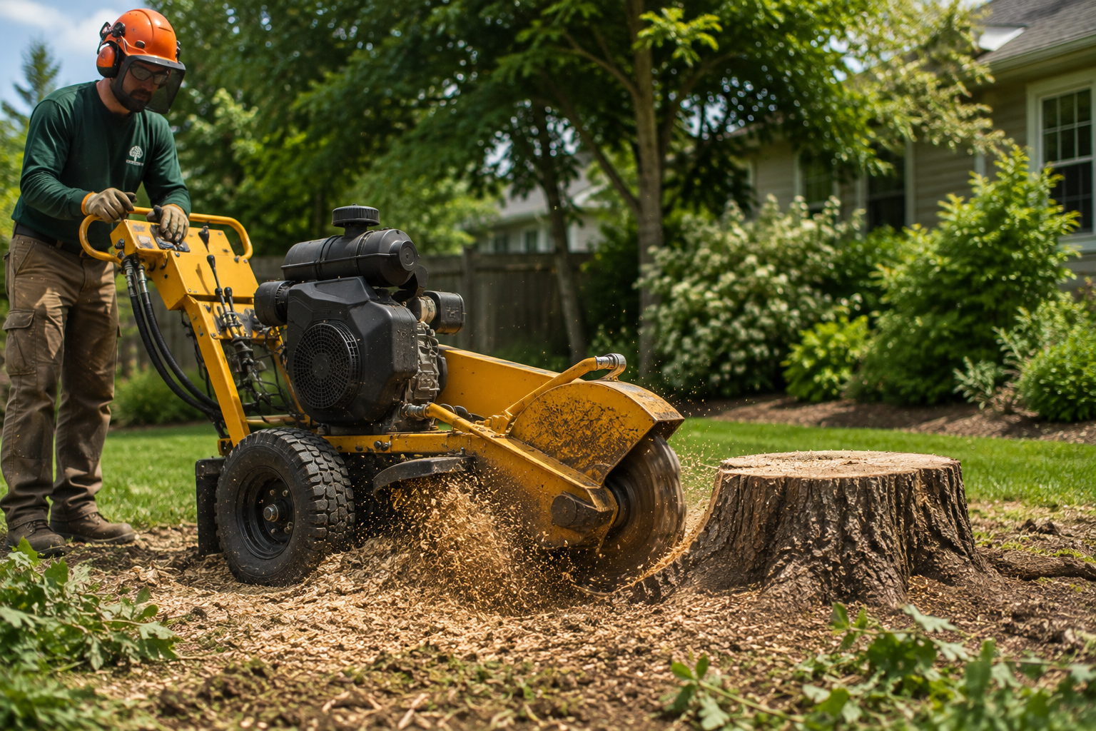 Stump grinding and removal - Gresham OR