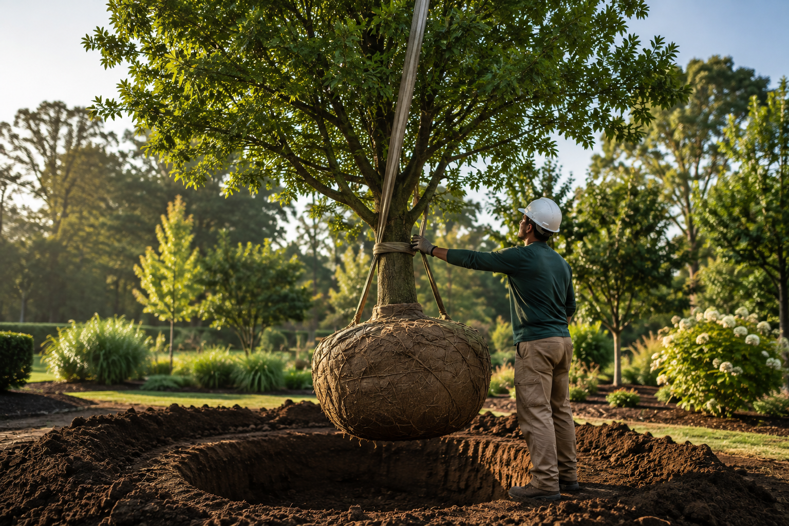 Tree transplanting service - Gresham OR