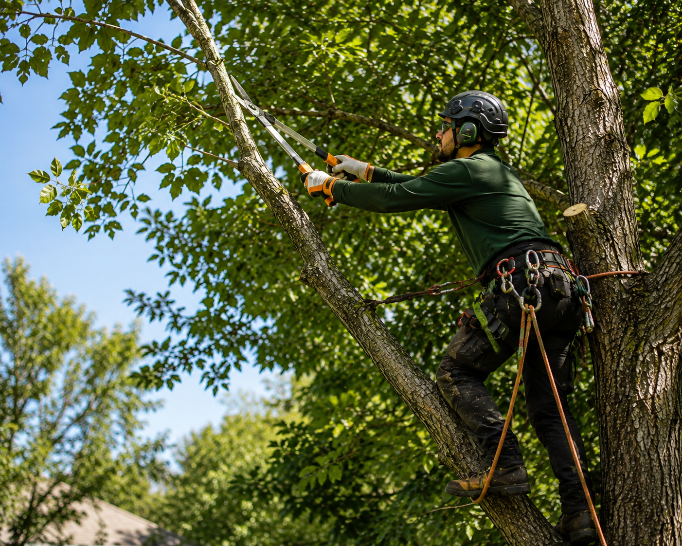 Tree crown pruning - Gresham OR