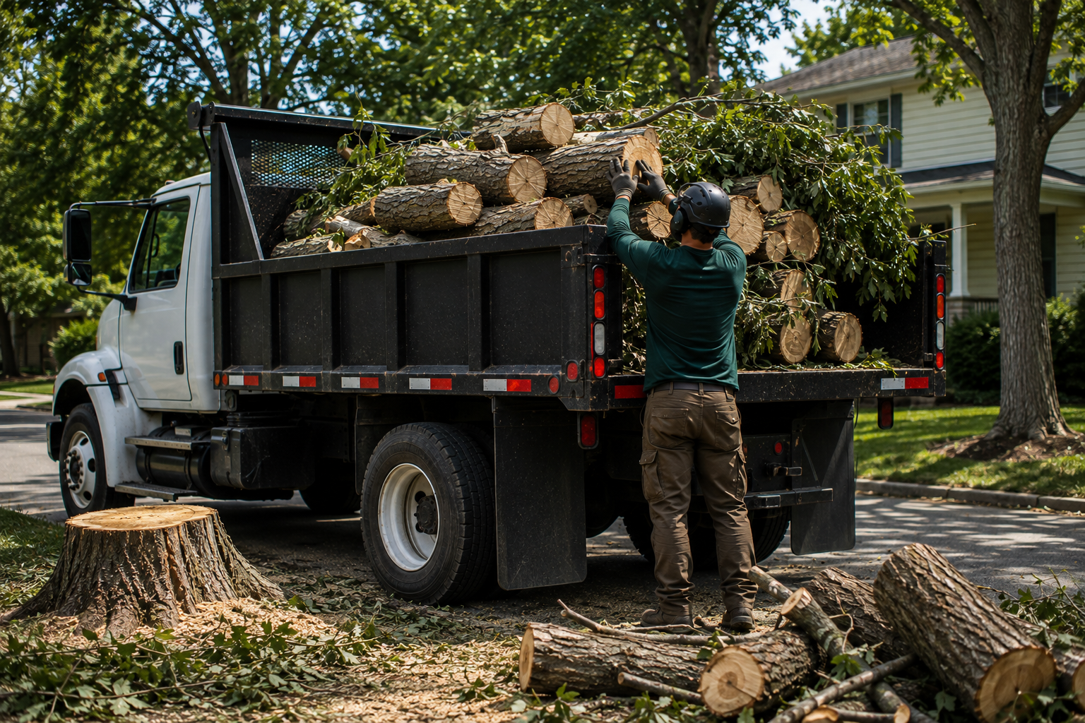 Large tree removal - Portland metro